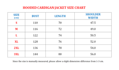 LIMITED EDITION - NEW CUSTOMIZED NFL01 KCC KANSAS CITY CHIEFS HOODED CARDIGAN JACKET