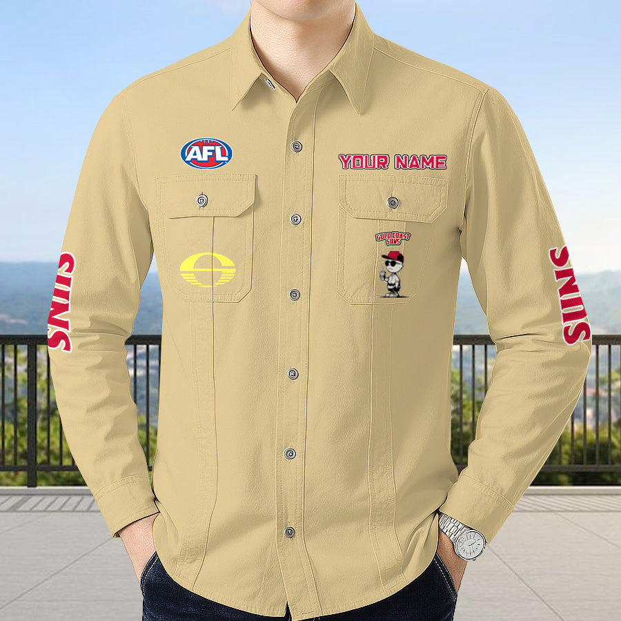 LIMITED EDITION - NEW 18 GCS  PERSONALIZED CARGO SHIRT PERFECT GIFT FOR FAN