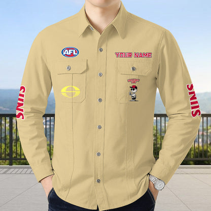LIMITED EDITION - NEW 18 GCS  PERSONALIZED CARGO SHIRT PERFECT GIFT FOR FAN