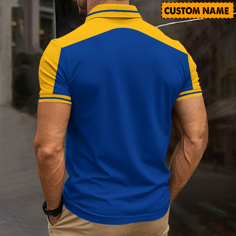LIMITED EDITION - NEW 06 PME PERSONALIZED ZIP POLO SHIRT GIFT FOR FANS
