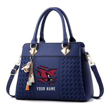 LIMITED EDITION - NEW CUSTOMIZED NFL20 ARC ARIZONA CARDINALS HANDBAG IN MULTIPLE COLORS