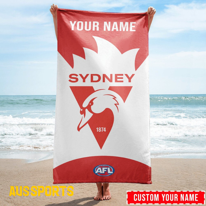 LIMITED EDITION - NEW 15 SNS CUSTOMIZED BEACH & BATH TOWEL