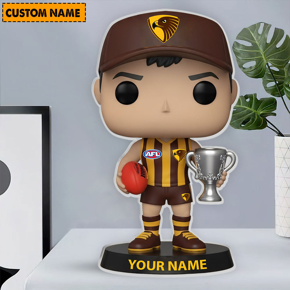 LIMITED EDITION - NEW 10 HTH PERSONALIZED MASCOT ACRYLIC BLOCK PERFECT GIFT