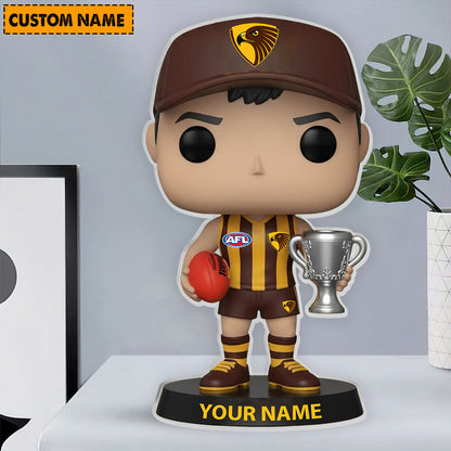 LIMITED EDITION - NEW 10 HTH PERSONALIZED MASCOT ACRYLIC BLOCK PERFECT GIFT