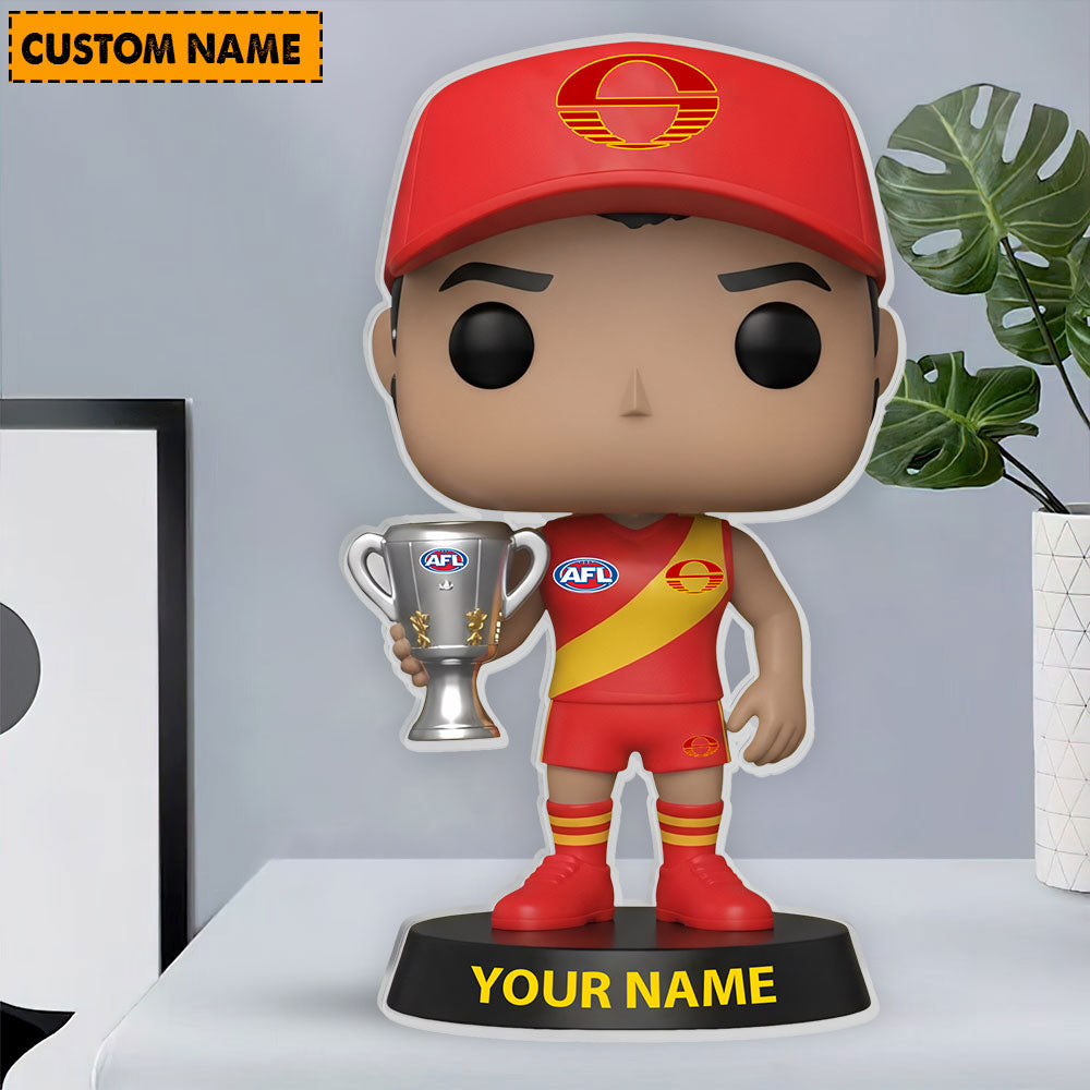 LIMITED EDITION - NEW 18 GCS PERSONALIZED MASCOT ACRYLIC BLOCK PERFECT GIFT