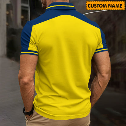 LIMITED EDITION - NEW 13 NQLC PERSONALIZED ZIP POLO SHIRT GIFT FOR FANS
