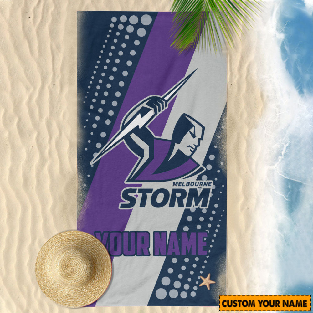 LIMITED EDITION - NEW 10 MBS PERSONALIZED BEACH TOWEL GIFT FOR FANS