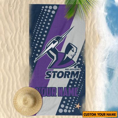 LIMITED EDITION - NEW 10 MBS PERSONALIZED BEACH TOWEL GIFT FOR FANS