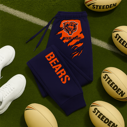 LIMITED EDITION - NEW PERSONALIZED NFL26 CCB CHICAGO BEARS JOGGERS