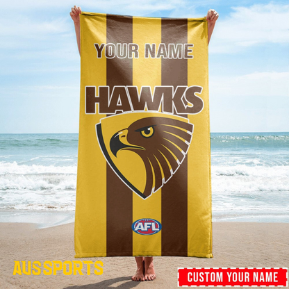 LIMITED EDITION - NEW 10 HTH CUSTOMIZED BEACH & BATH TOWEL