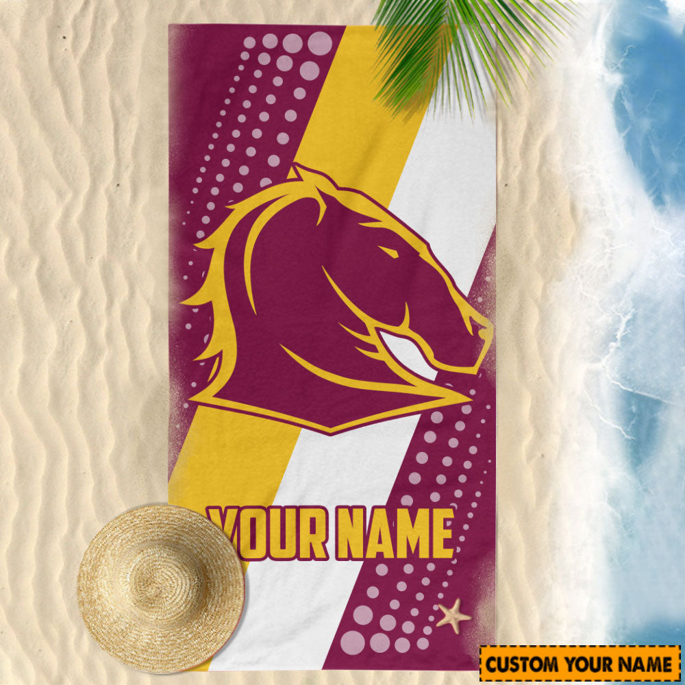 LIMITED EDITION - NEW 01 BBC PERSONALIZED BEACH TOWEL GIFT FOR FANS