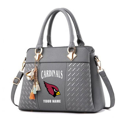 LIMITED EDITION - NEW CUSTOMIZED NFL20 ARC ARIZONA CARDINALS HANDBAG IN MULTIPLE COLORS