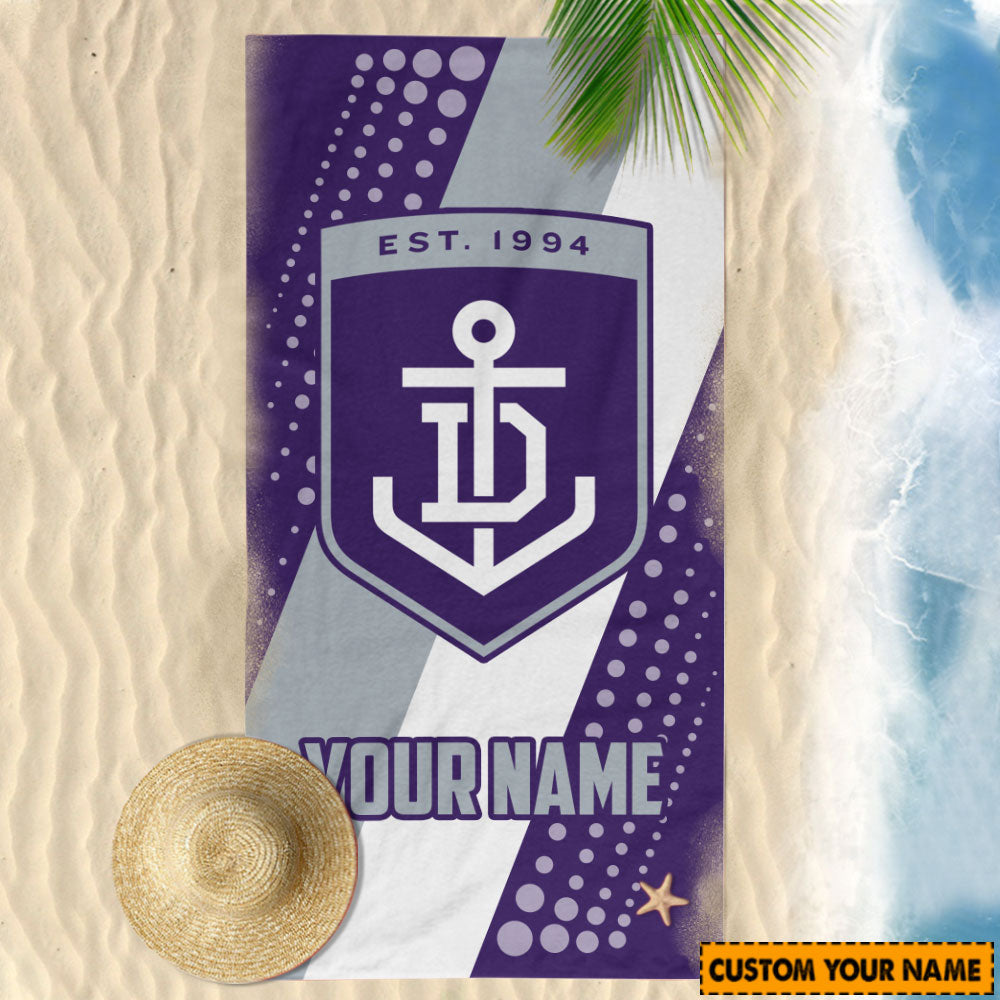 LIMITED EDITION - NEW 09 FMDK CUSTOMIZED BEACH & BATH TOWEL