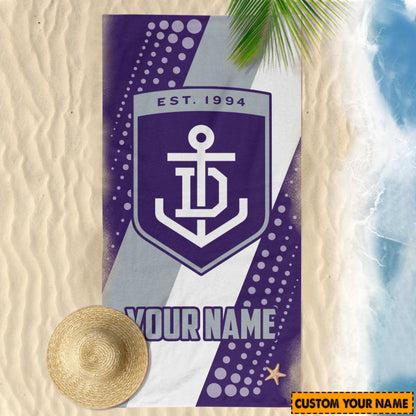 LIMITED EDITION - NEW 09 FMDK CUSTOMIZED BEACH & BATH TOWEL
