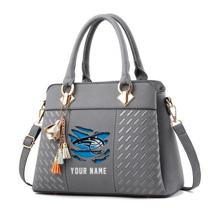 LIMITED EDITION - NEW CUSTOMIZED NBA15 OM ORLANDO MAGIC WOMEN'S HANDBAGS MULTICOLOR
