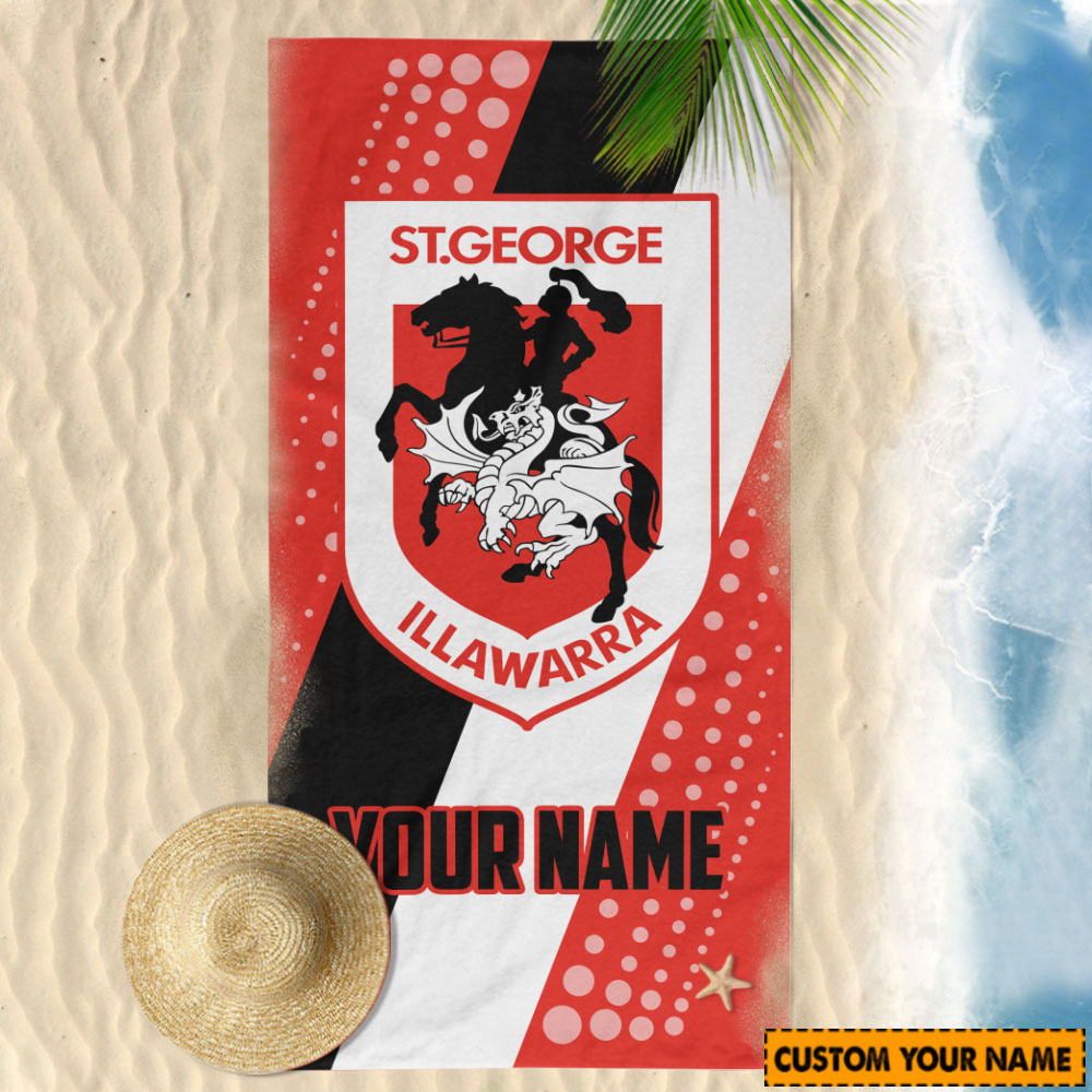 LIMITED EDITION - NEW 14 IDG PERSONALIZED BEACH TOWEL GIFT FOR FANS