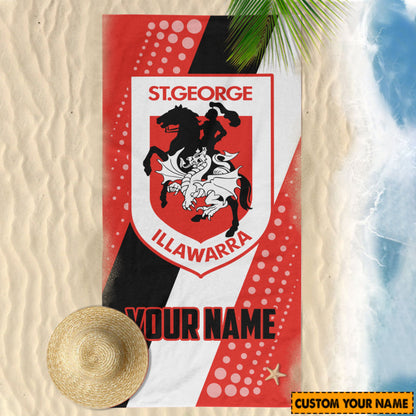LIMITED EDITION - NEW 14 IDG PERSONALIZED BEACH TOWEL GIFT FOR FANS