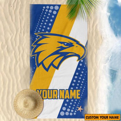 LIMITED EDITION - NEW 16 WCE CUSTOMIZED BEACH & BATH TOWEL