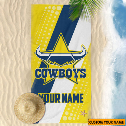 LIMITED EDITION - NEW 13 NQLC PERSONALIZED BEACH TOWEL GIFT FOR FANS