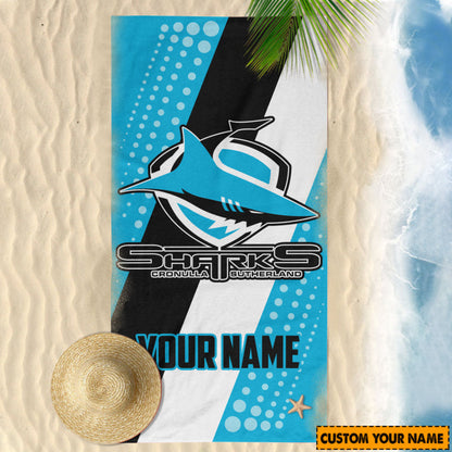 LIMITED EDITION - NEW 08 CNS PERSONALIZED BEACH TOWEL GIFT FOR FANS