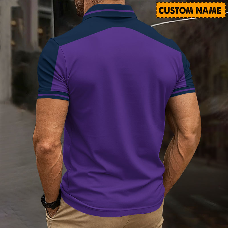 LIMITED EDITION - NEW 10 MBS PERSONALIZED ZIP POLO SHIRT GIFT FOR FANS