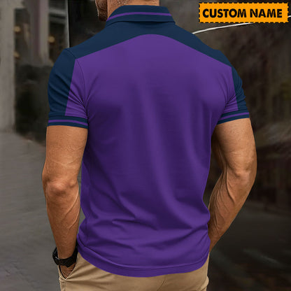 LIMITED EDITION - NEW 10 MBS PERSONALIZED ZIP POLO SHIRT GIFT FOR FANS