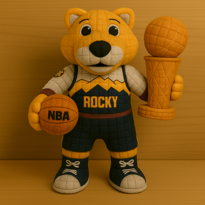 Limited Edition - NBA 08 DN Denver Nuggets Handmade Crochet