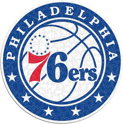 LIMITED EDITION - NEW CUSTOMIZED NBA26 P76 PHILADELPHIA 76ERS WOODEN PUZZLE