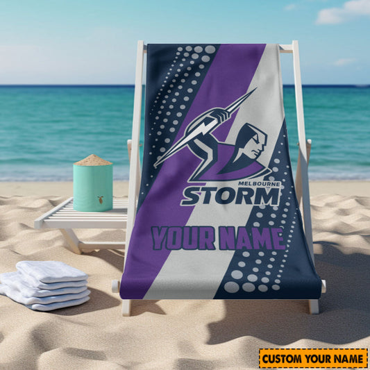 LIMITED EDITION - NEW 10 MBS PERSONALIZED BEACH TOWEL GIFT FOR FANS