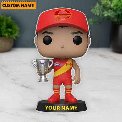 LIMITED EDITION - NEW 18 GCS PERSONALIZED MASCOT ACRYLIC BLOCK PERFECT GIFT