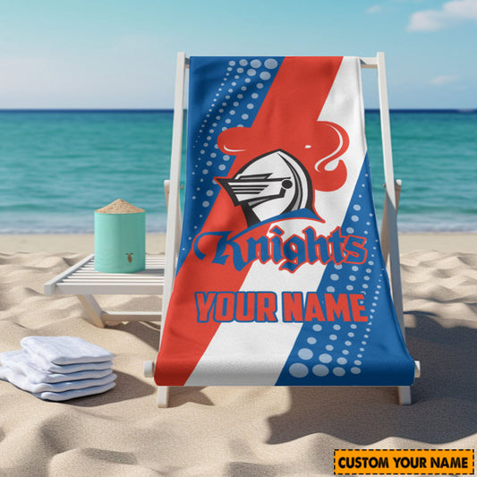 LIMITED EDITION - NEW 12 NCK PERSONALIZED BEACH TOWEL GIFT FOR FANS