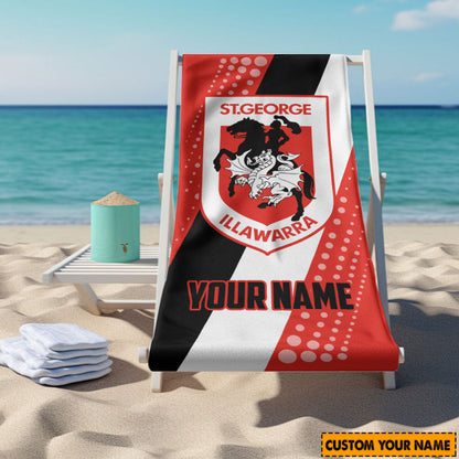 LIMITED EDITION - NEW 14 IDG PERSONALIZED BEACH TOWEL GIFT FOR FANS