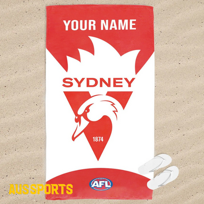 LIMITED EDITION - NEW 15 SNS CUSTOMIZED BEACH & BATH TOWEL