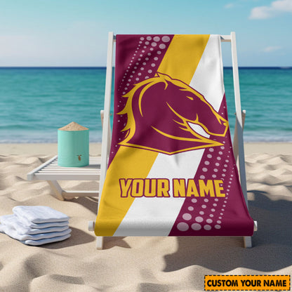 LIMITED EDITION - NEW 01 BBC PERSONALIZED BEACH TOWEL GIFT FOR FANS