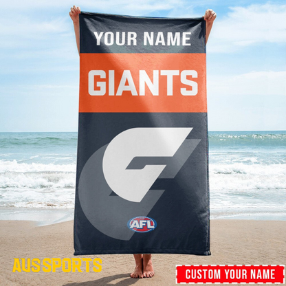 LIMITED EDITION - NEW 19 GWSG CUSTOMIZED BEACH & BATH TOWEL