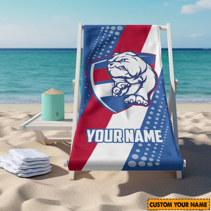 LIMITED EDITION - NEW 17 WTBD CUSTOMIZED BEACH & BATH TOWEL