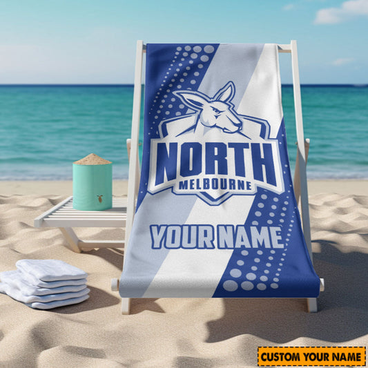 LIMITED EDITION - NEW 12 NMB CUSTOMIZED BEACH & BATH TOWEL