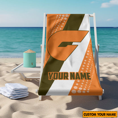 LIMITED EDITION - NEW 19 GWSG CUSTOMIZED BEACH & BATH TOWEL