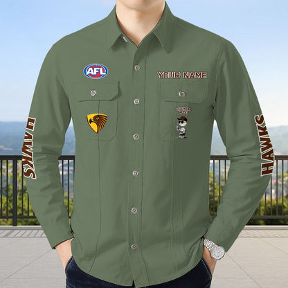 LIMITED EDITION - NEW 10 HTH  PERSONALIZED CARGO SHIRT PERFECT GIFT FOR FAN