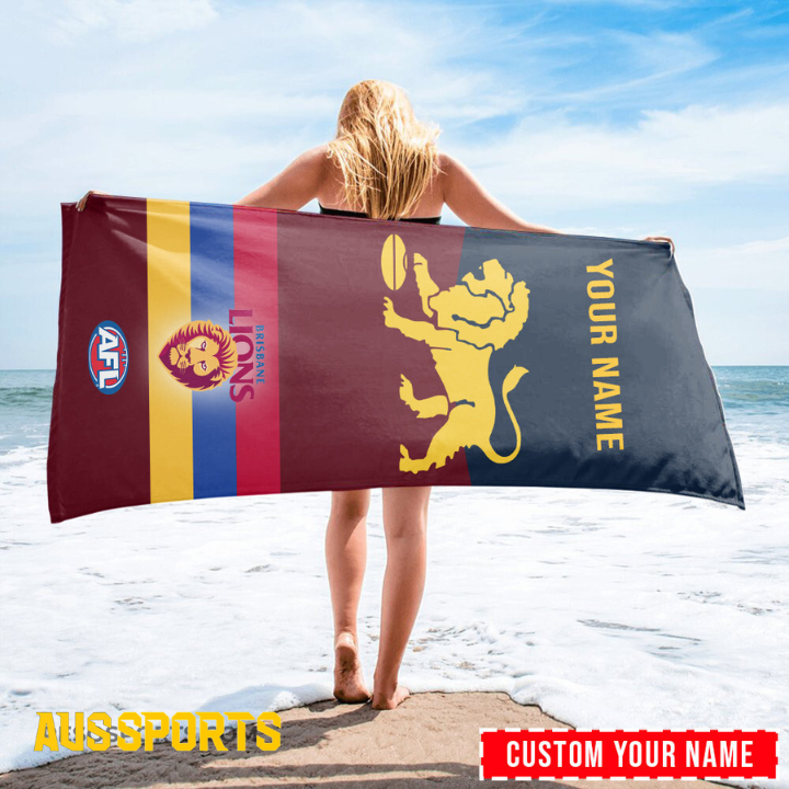 LIMITED EDITION - NEW 02 BBL CUSTOMIZED BEACH & BATH TOWEL