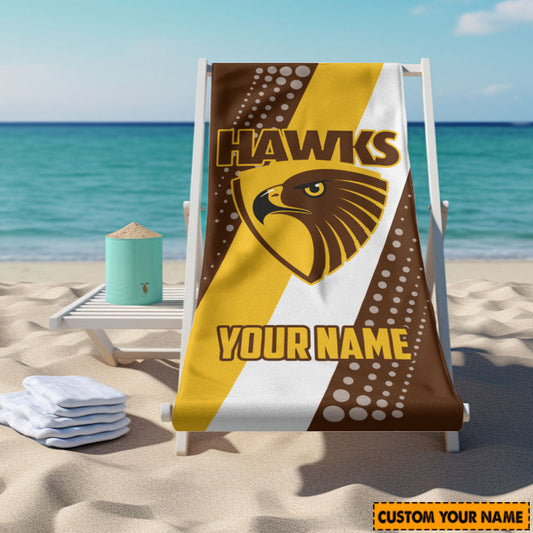 LIMITED EDITION - NEW 10 HTH CUSTOMIZED BEACH & BATH TOWEL