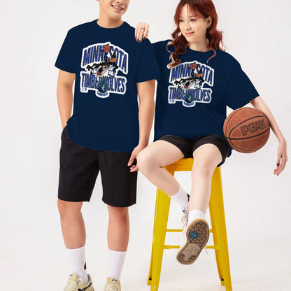 LIMITED EDITION - NEW CUSTOMIZED NBA05 MT MINNESOTA TIMBERWOLVES T-SHIRT