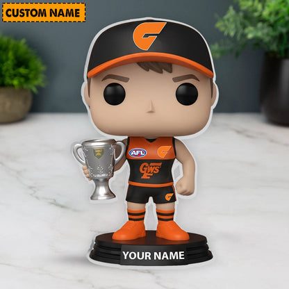 LIMITED EDITION - NEW 19 GWSG PERSONALIZED MASCOT ACRYLIC BLOCK PERFECT GIFT
