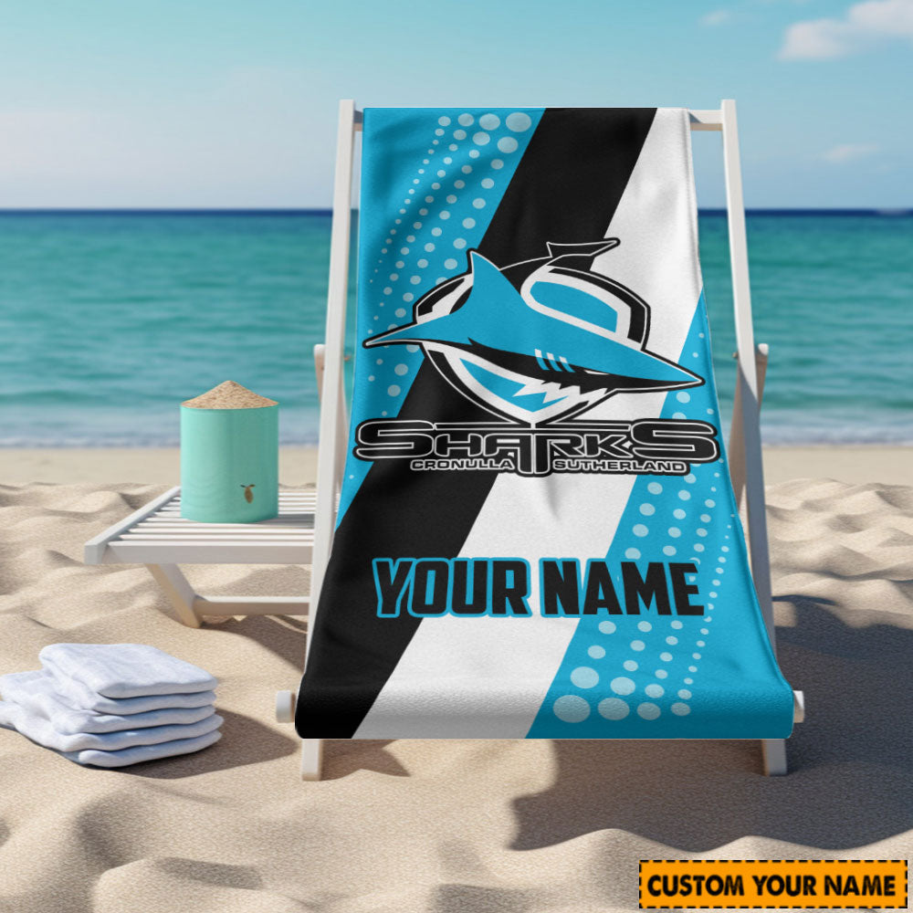 LIMITED EDITION - NEW 08 CNS PERSONALIZED BEACH TOWEL GIFT FOR FANS