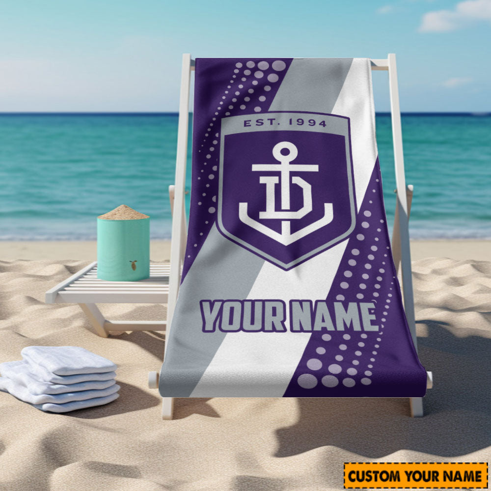 LIMITED EDITION - NEW 09 FMDK CUSTOMIZED BEACH & BATH TOWEL