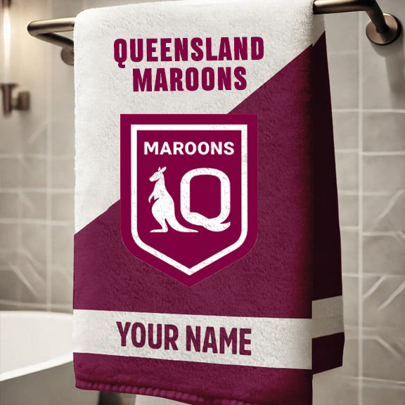 LIMITED EDITION - NEW 18 QSM 0PERSONALIZED BATH TOWEL GIFT FOR FANS