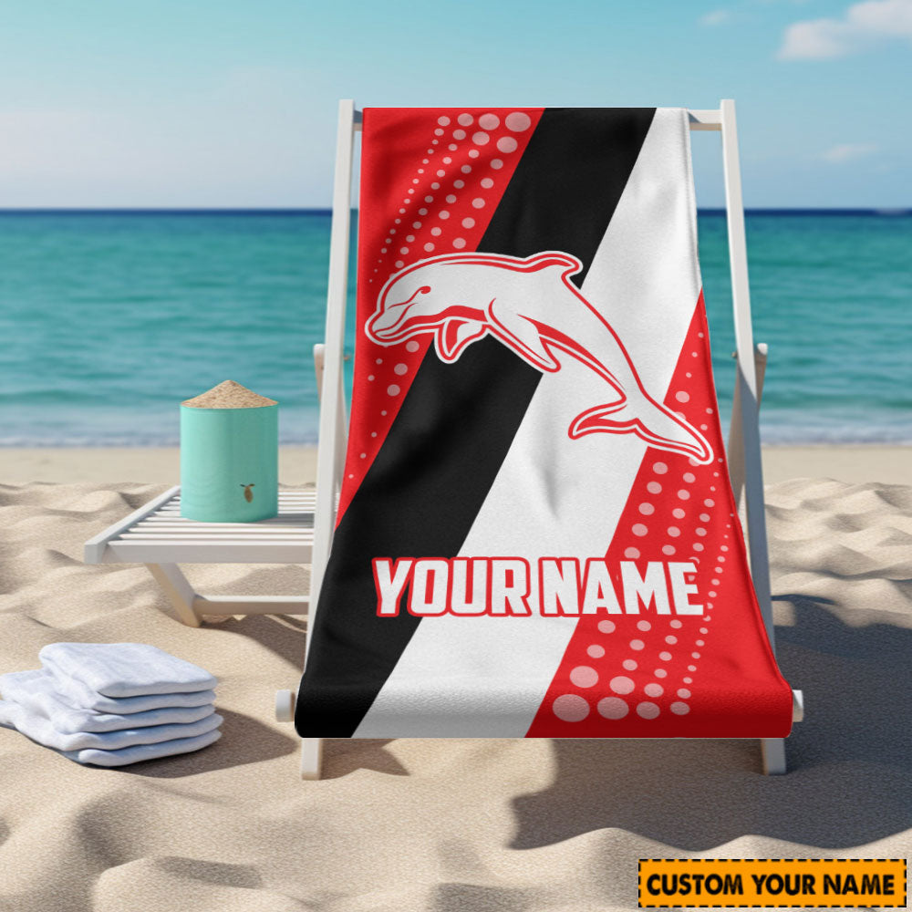 LIMITED EDITION - NEW 17 DPS PERSONALIZED BEACH TOWEL GIFT FOR FANS