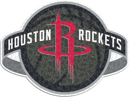 LIMITED EDITION - NEW CUSTOMIZED NBA07 HR HOUSTON ROCKETS WOODEN PUZZLE