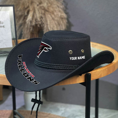 LIMITED EDITION - NEW CUSTOMIZED NFL18 ATF ATLANTA FALCONS COWBOY HAT