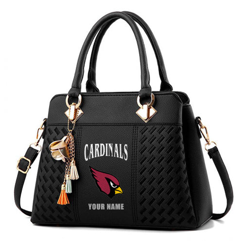 LIMITED EDITION - NEW CUSTOMIZED NFL20 ARC ARIZONA CARDINALS HANDBAG IN MULTIPLE COLORS